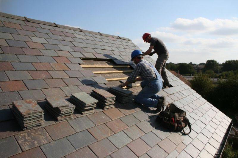 Slate Roof Construction detail